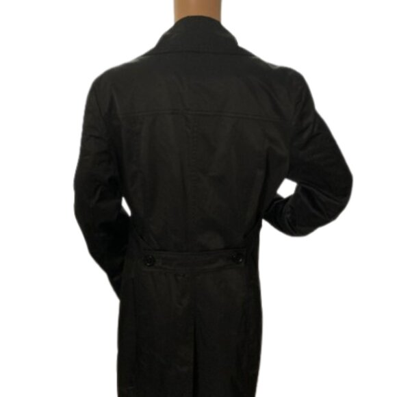 Michael Kors Black Trench Coat - Picture 5 of 9